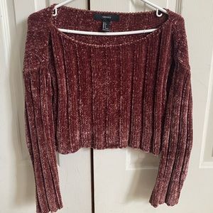 Cropped Knit Sweater Size S - Forever 21